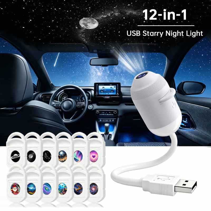 5D Galaxy & Ocean LED Night Light Projector.