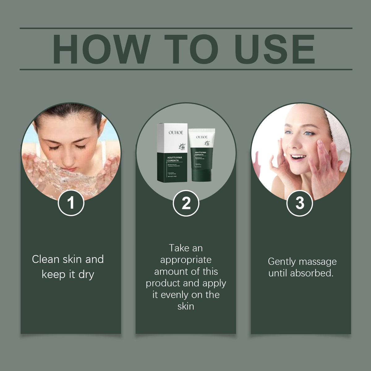 Ouhoe Double-Action Moisturizing Cream.