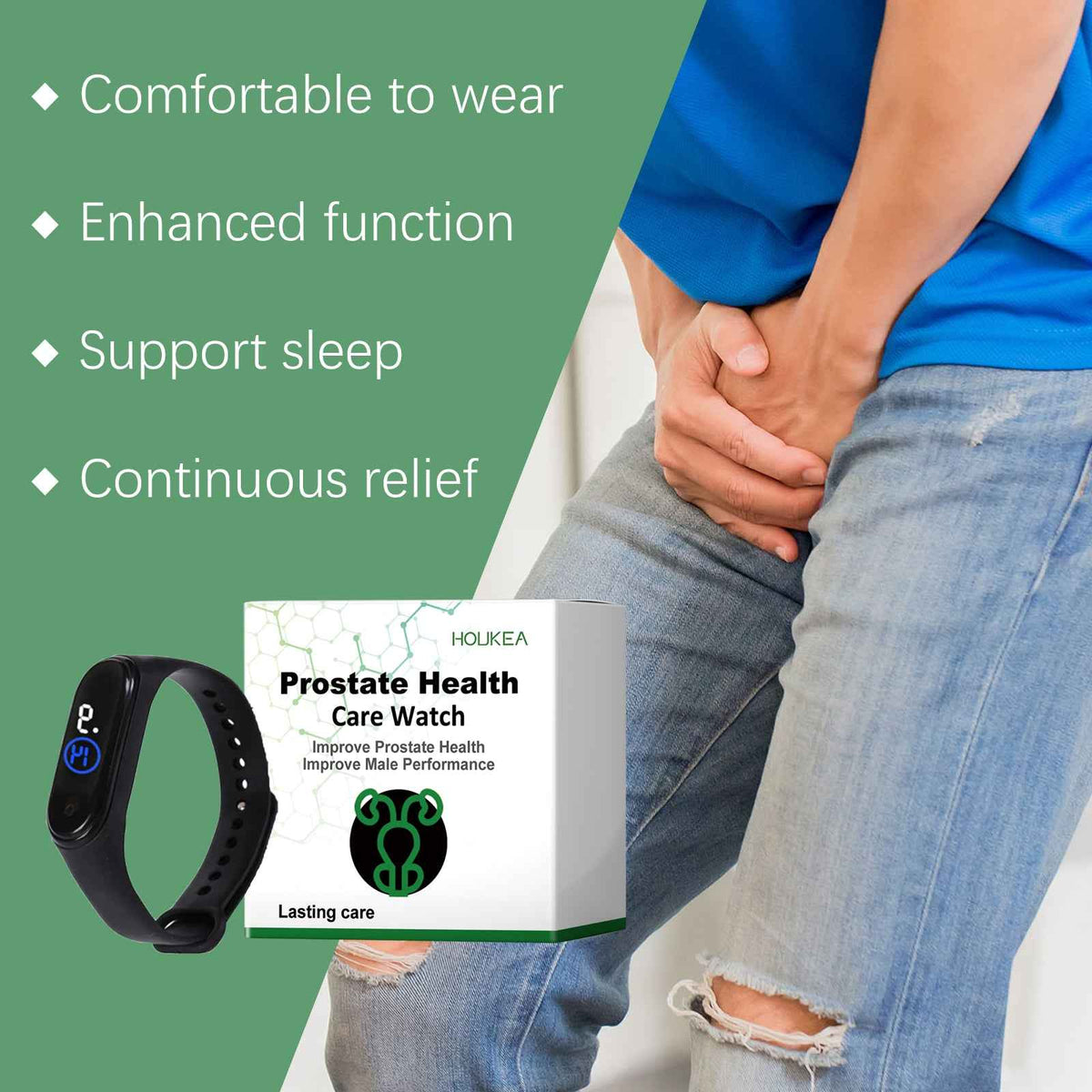 HouKea Prostate Health Care Wristband.