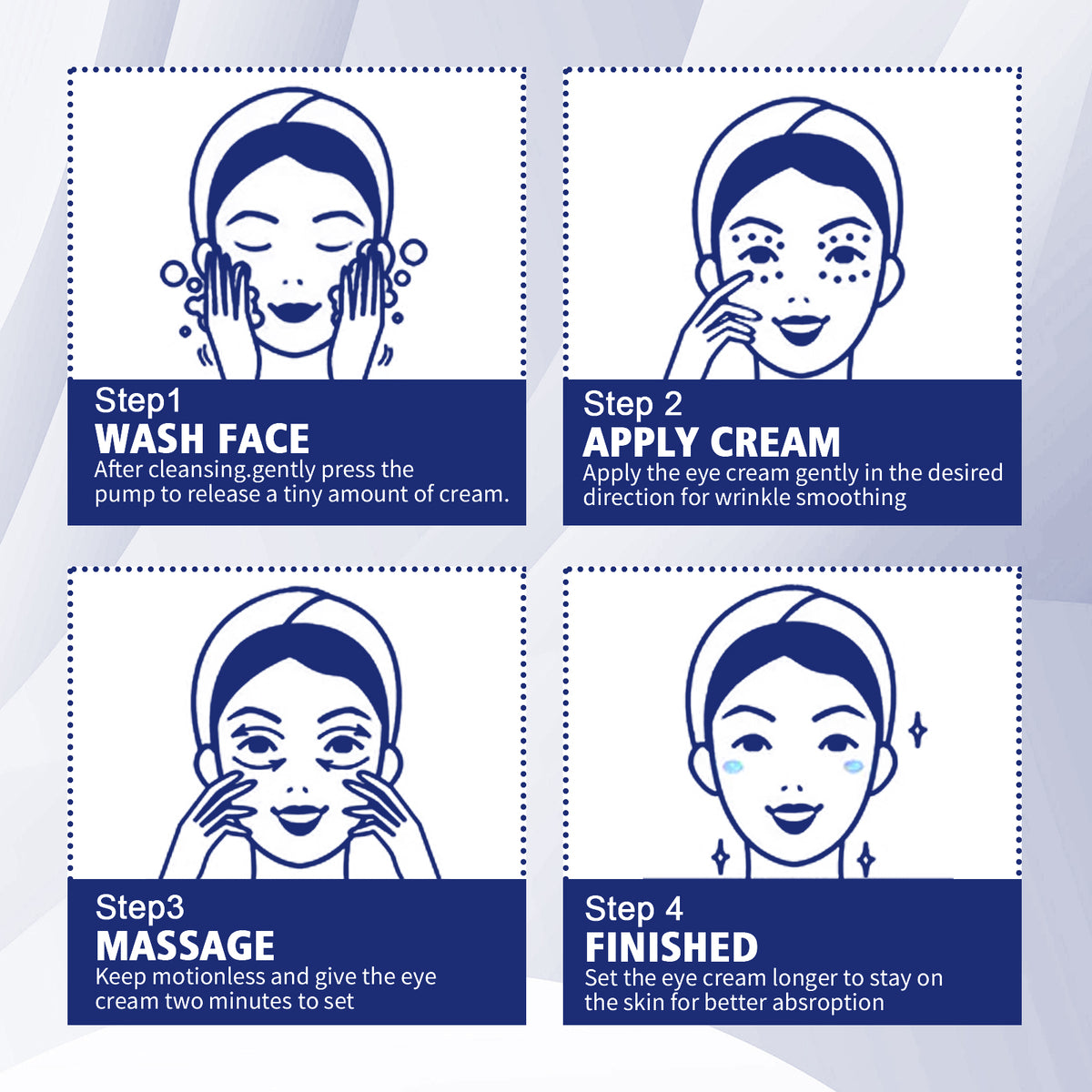 Jaysuing Active Eye Cream, Anti-Wrinkle Eye Cream Reduces Fine Lines, Bags And Dark Circles, Hydrates And Tightens The Skin Around The Eyes