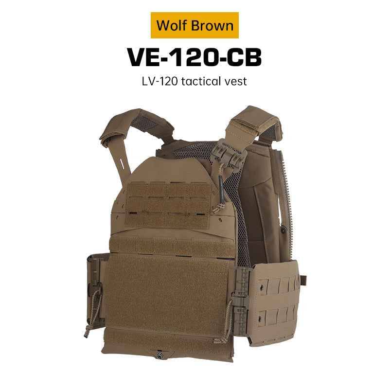 Tactical Plate Carrier Vest – MOLLE SS Style.