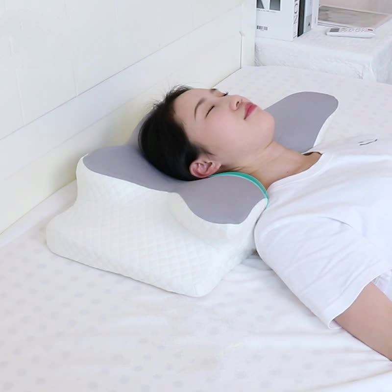 Ergonomic Cervical Memory Foam Pillow for Neck Pain.