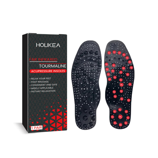 Far Infrared Tourmaline Acupressure Insoles.