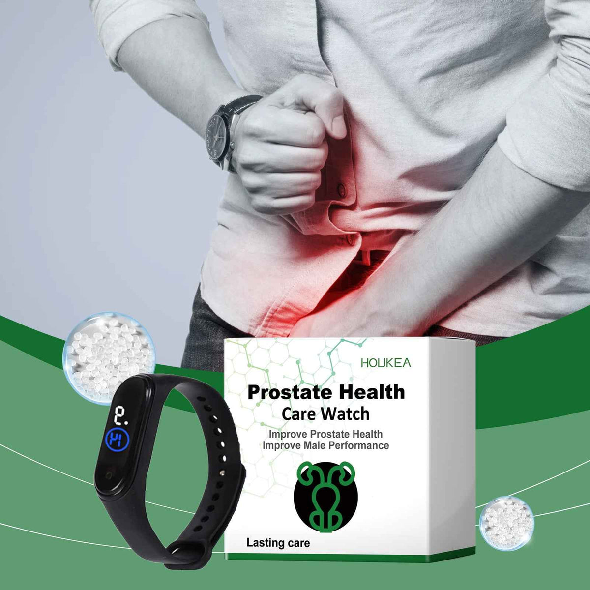 HouKea Prostate Health Care Wristband.