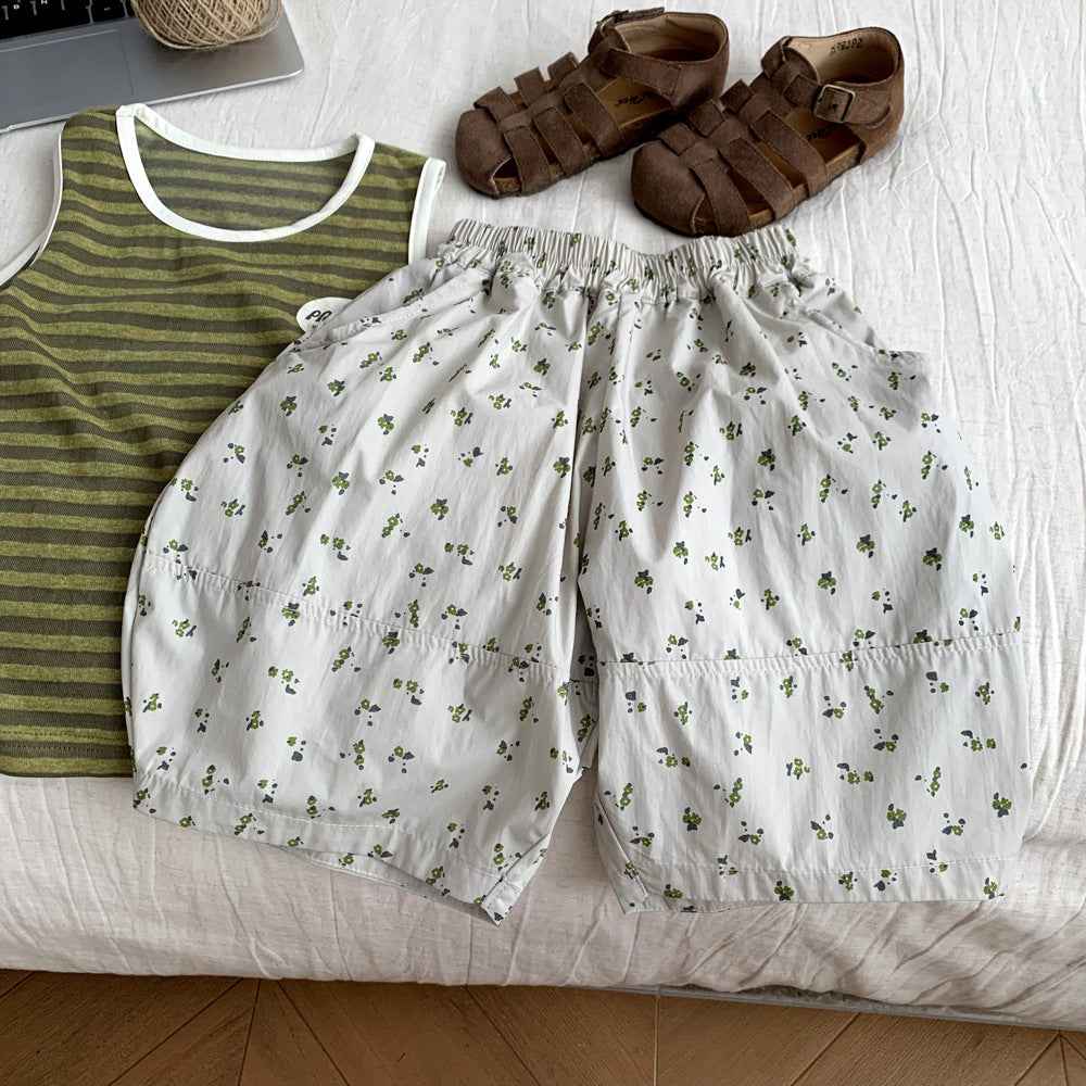 Children's Cool Summer Two-Piece Outfit Set.