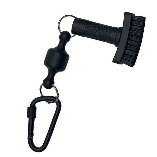 Magnetic Golf Club Brush with Groove Cleaner.