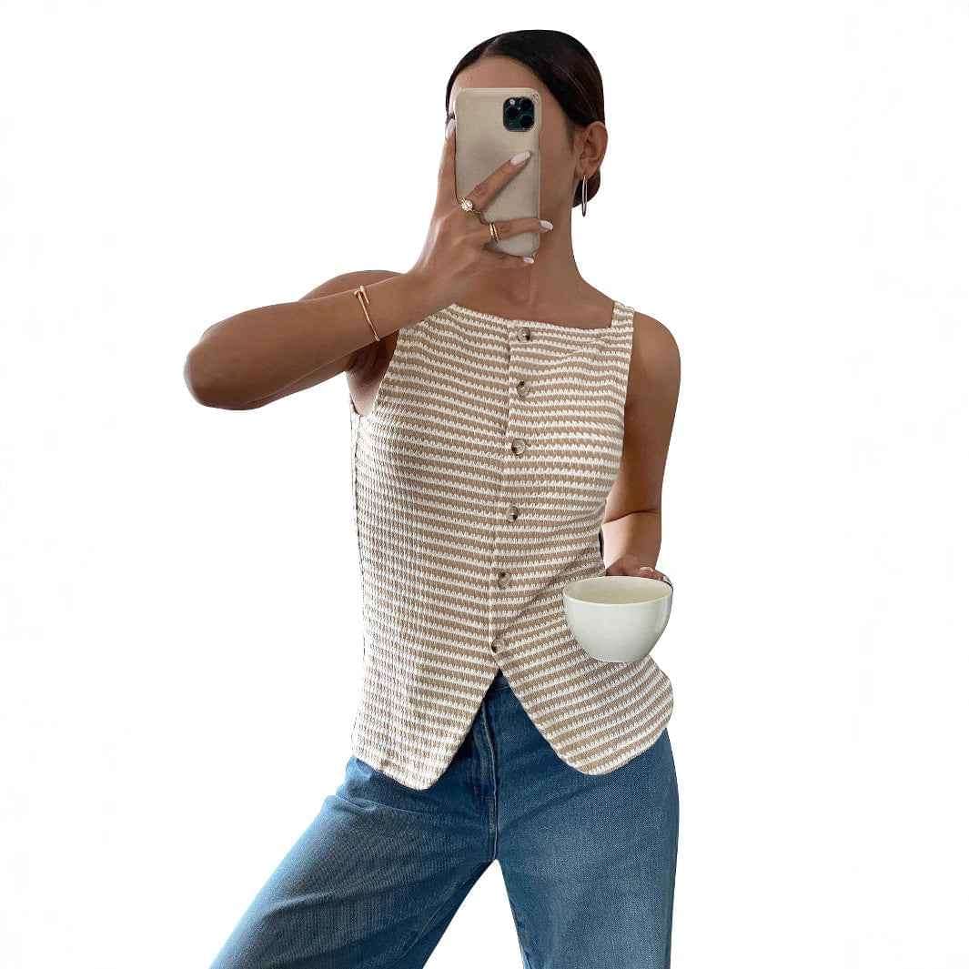 Women's Sleeveless Camisole Top.