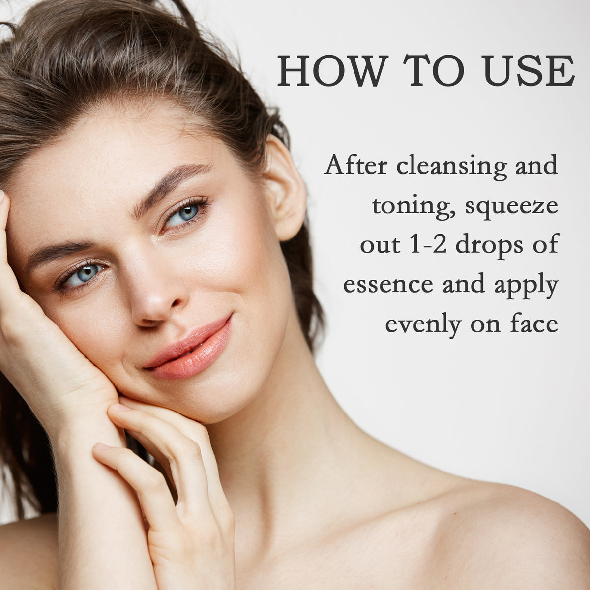 OUHOE Anti-Wrinkle Serum, Firming Facial Skin, Lightening Fine Lines, Lifting Hair Lines, Brightening Skin Essence.