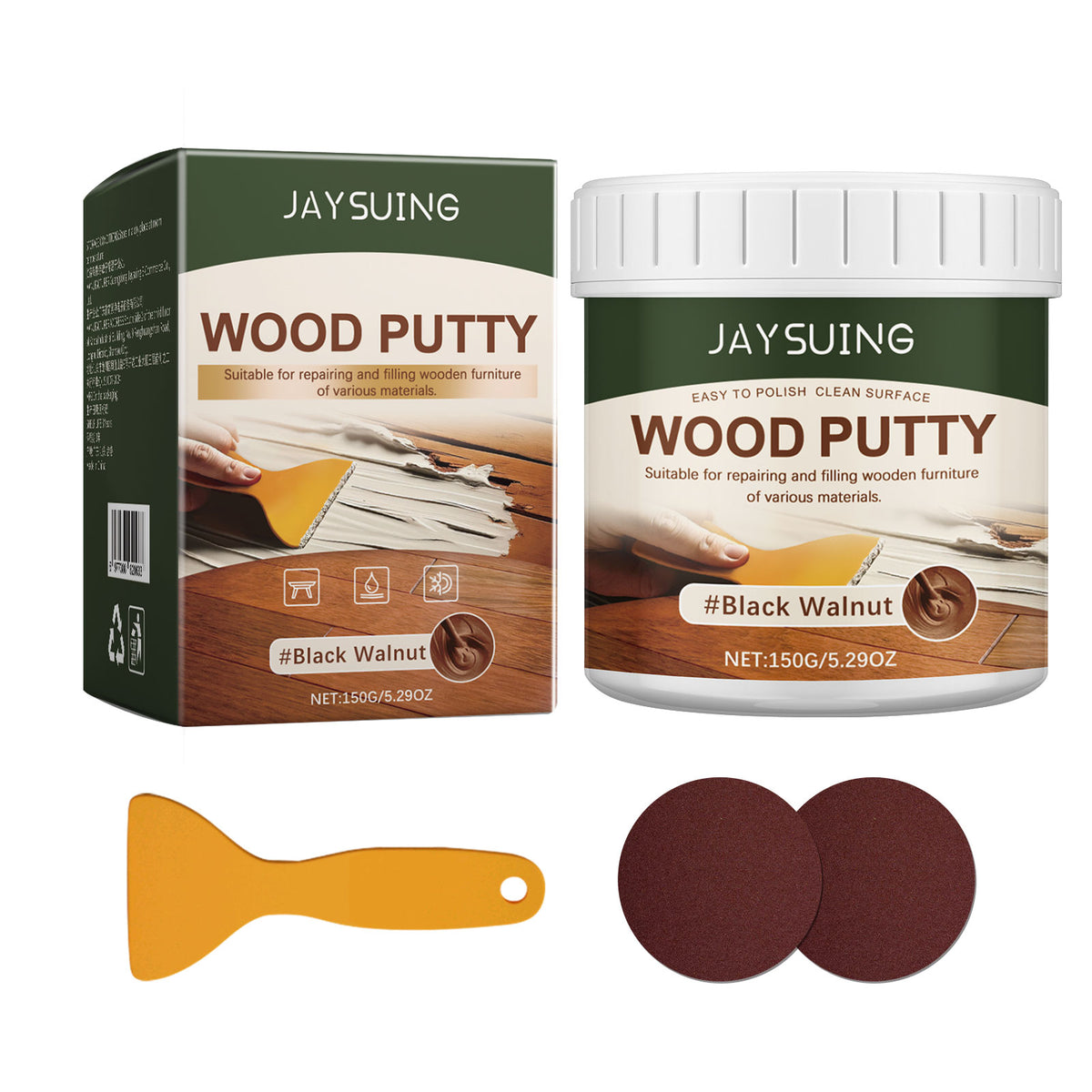 Wood Supplies Paint Wood Paint Covers Cracks And Crevices Graffiti Repair Multi-Purpose Repair Paint.