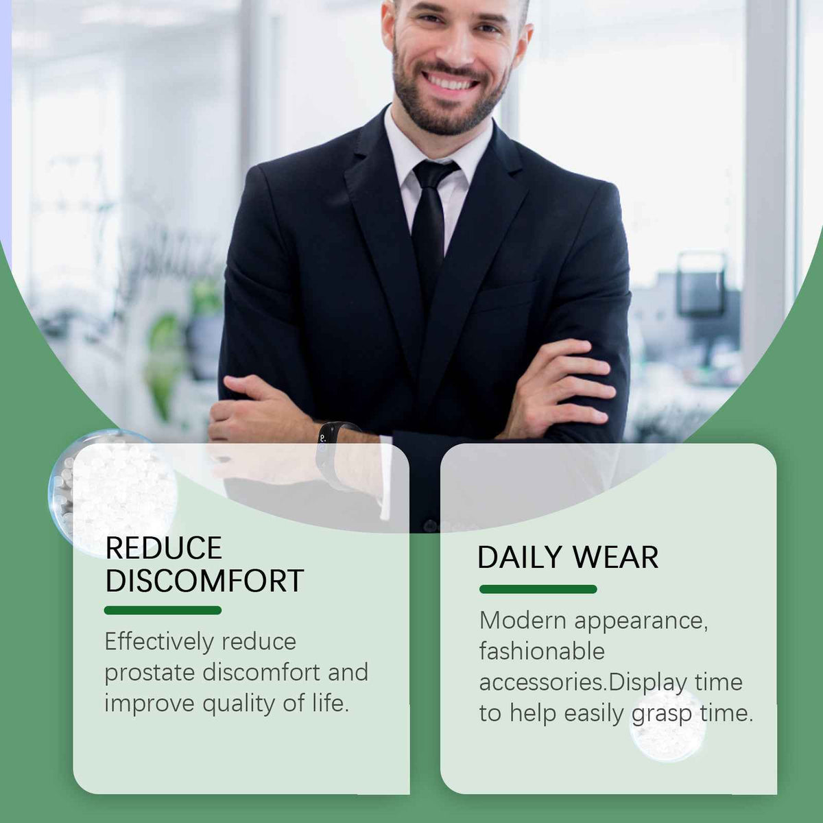 HouKea Prostate Health Care Wristband.