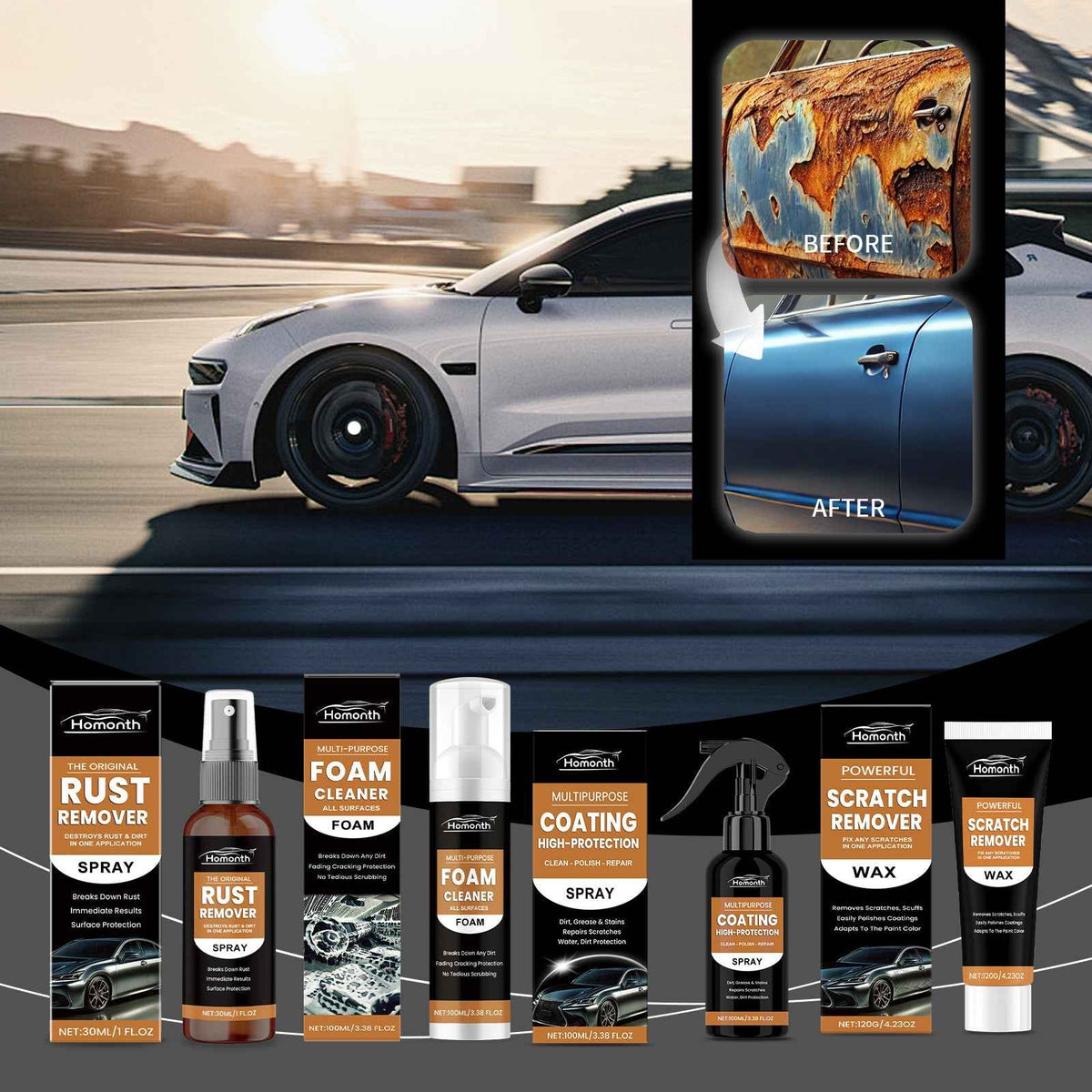 Multi-Function Car Protective Coating Spray.