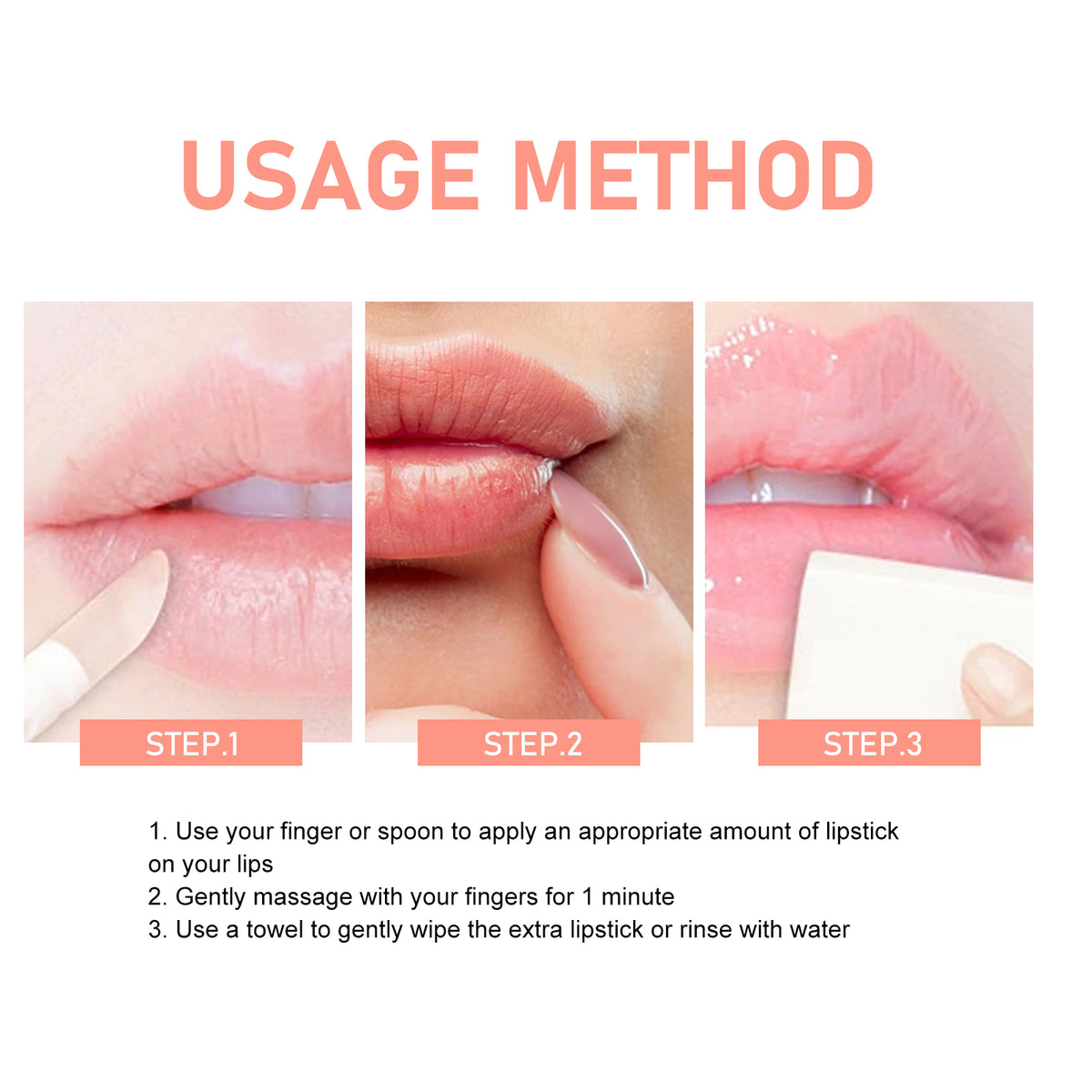 EELHOE Strawberry Lip Scrub, Moisturize Lips, Prevent Dry Crack, Moisturize Dead Skin, And Fade The Corners Of Lips.