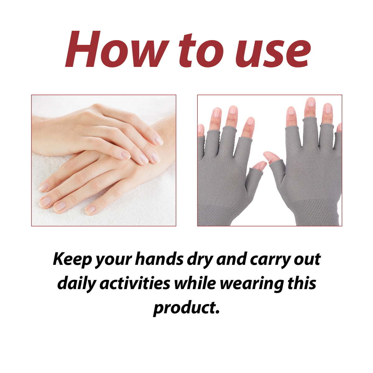 HouKea Compression Gloves for Arthritis & Joint Warmth – 1 Pair.