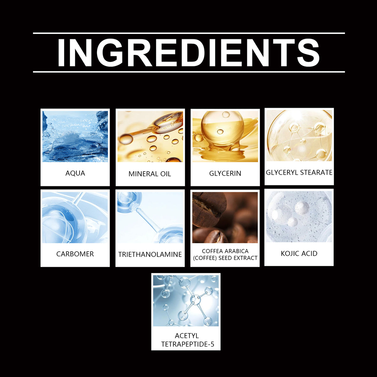 Hoygi Eye Essence Cream, Gently Moisturizes Skin, Hydrates And Improves Fine Lines Around Eyes