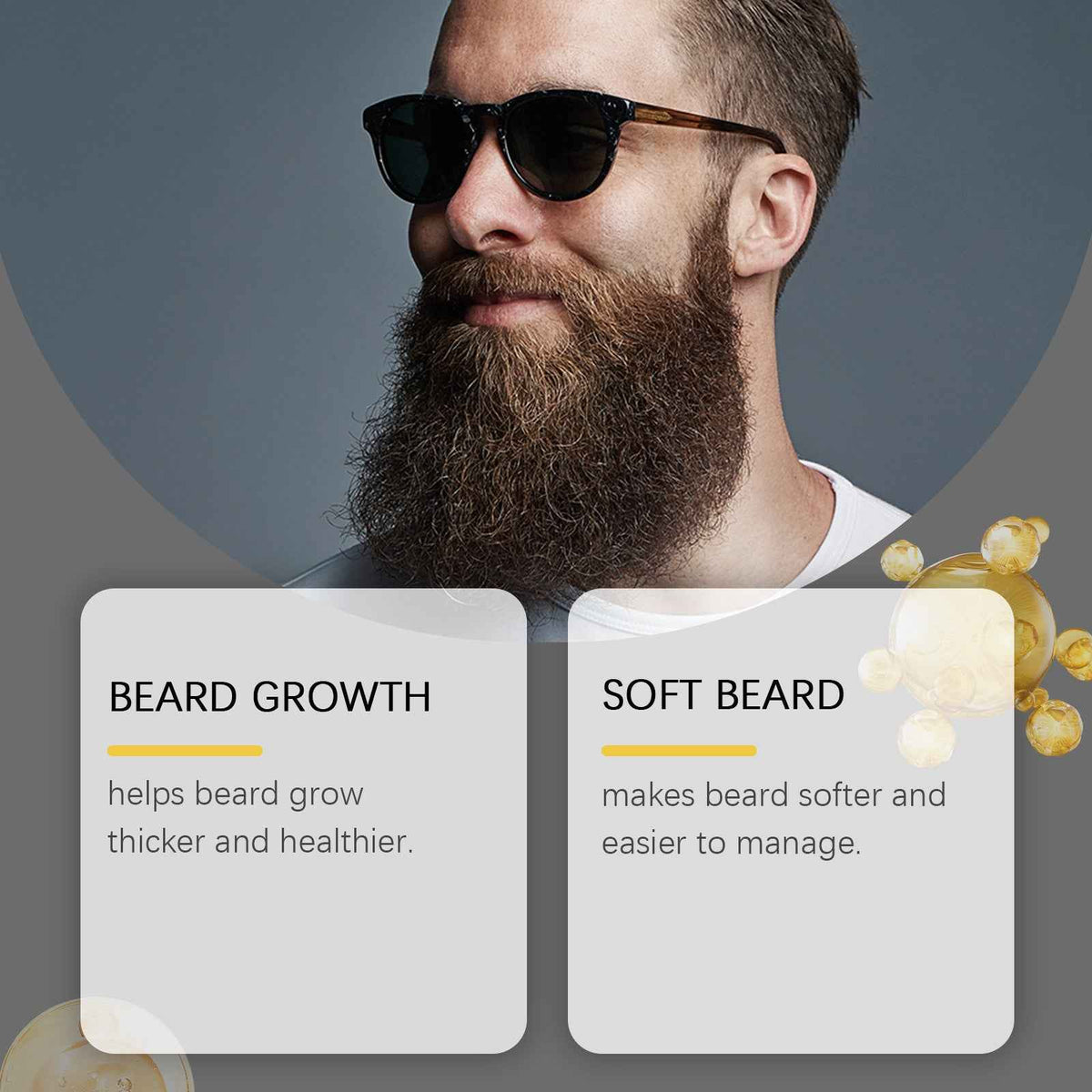 East Moon Beard Growth Serum & Derma Roller Kit – Ginger & Rosemary.
