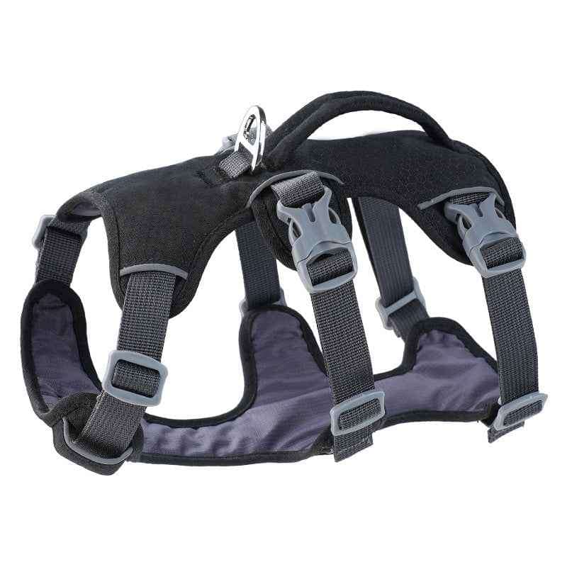 Reflective No-Pull Dog Harness with Control Handle.