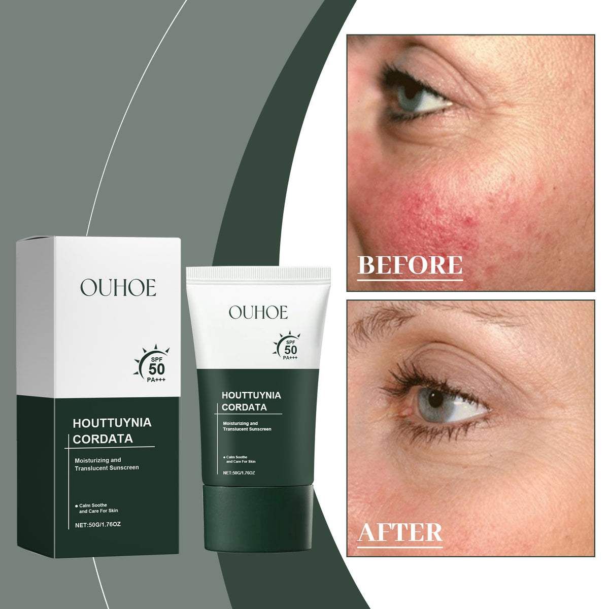 Ouhoe Double-Action Moisturizing Cream.
