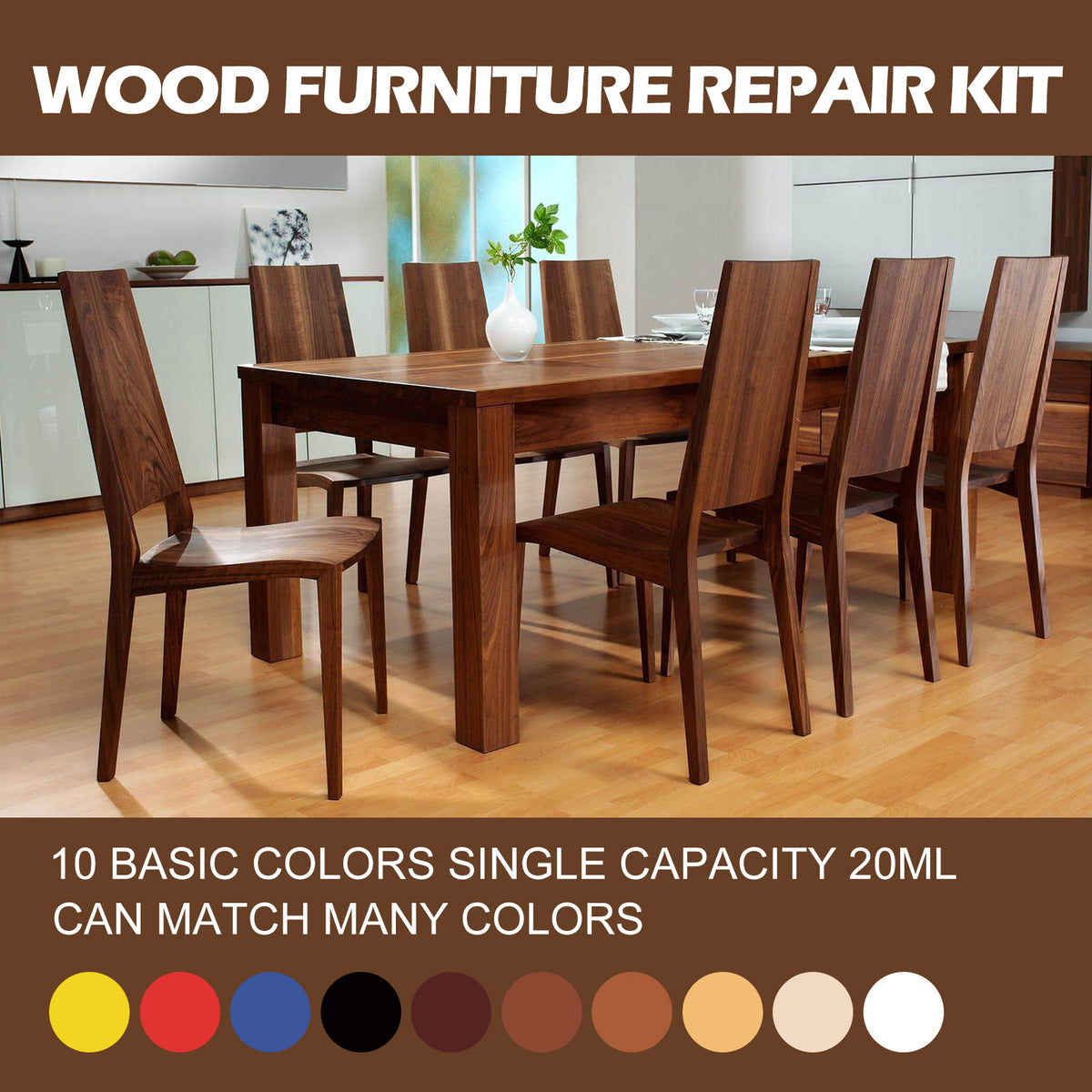 Wood Furniture Repair Kit Furniture Beauty Repair Material Repair Faded Touch Up Kit