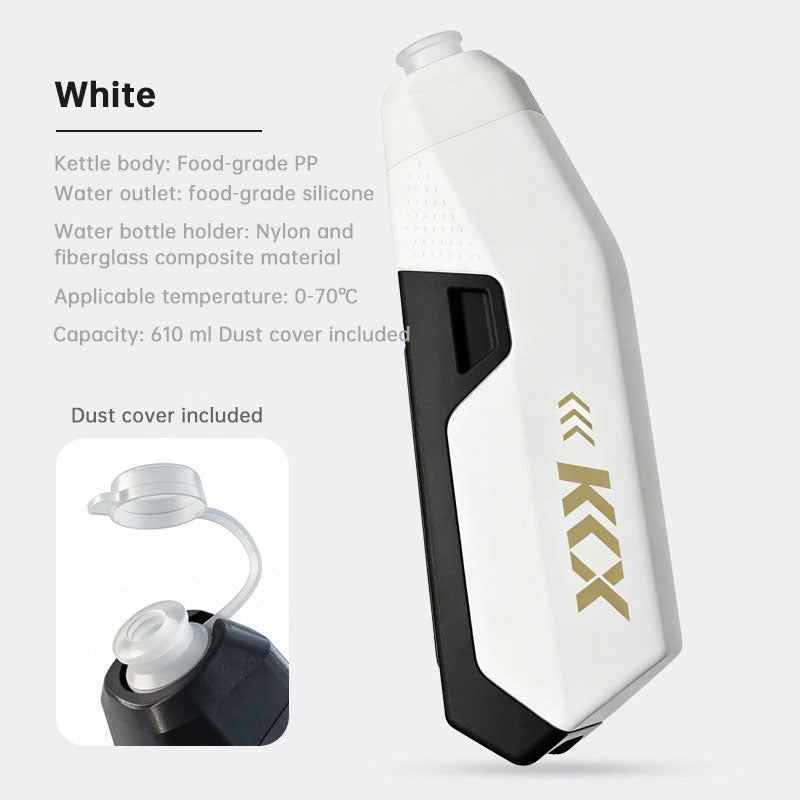 Aero Bike Bottle Cage & 610ml Water Bottle Set.
