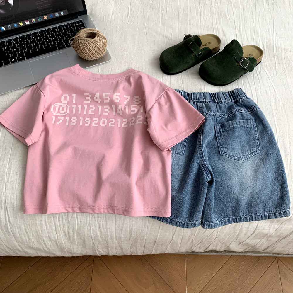Boys Casual Two-Piece Clothing Set.