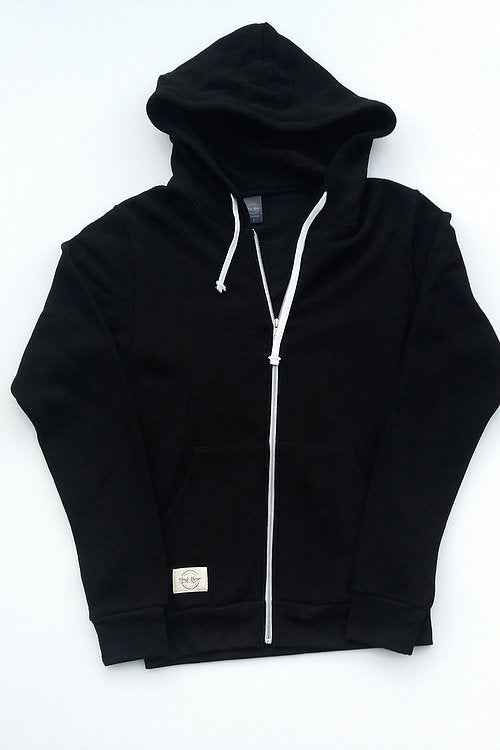 Unisex Bamboo Hoodies- Black.
