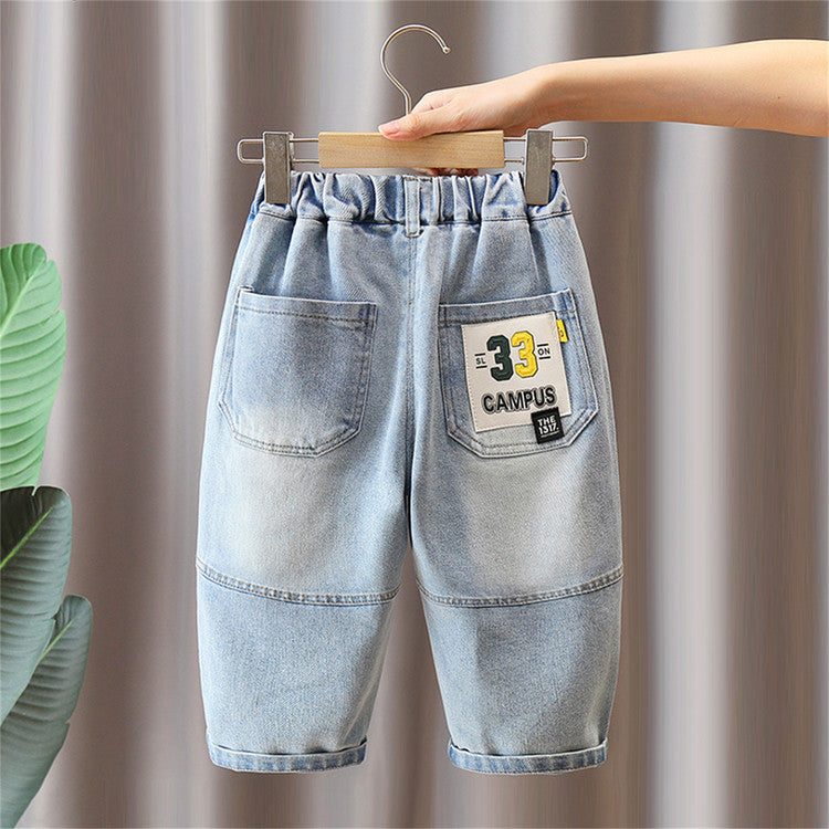 Straight Leg Denim Boys' Pants