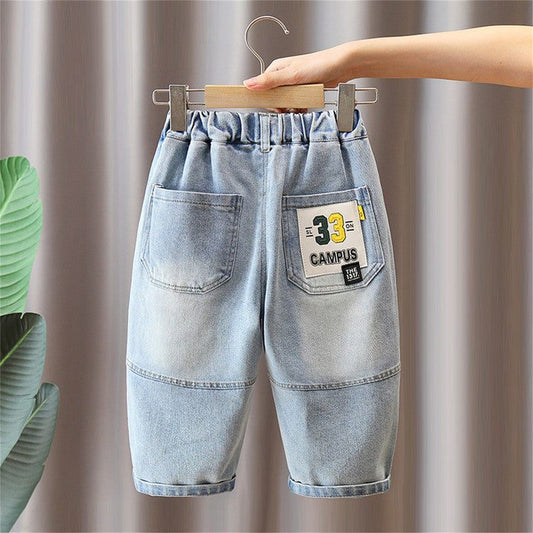 Straight Leg Denim Boys' Pants