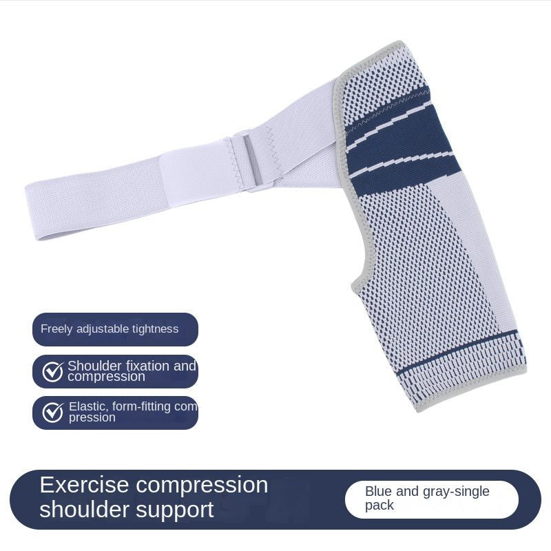 Sports shoulder protection basketball fitness adjustable shoulder protection strap fixed binding protective equipment