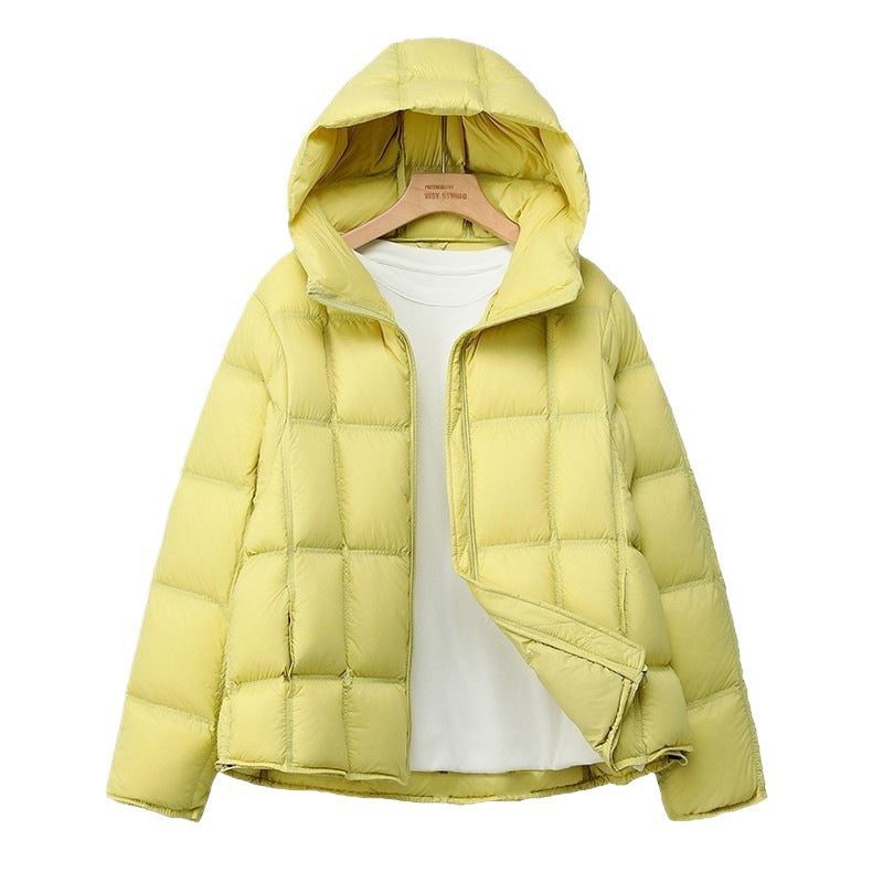 Women's Oversized Padded Puffer Jacket with Hood, Thick Winter Coat