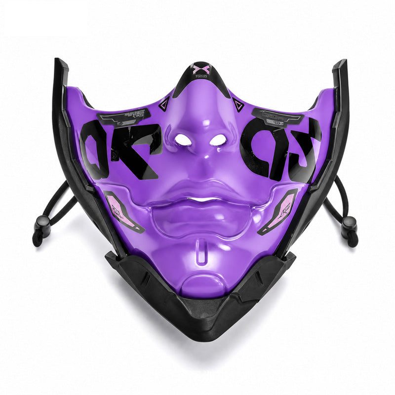 Cyberpunk Mechanical Face Mask – Futuristic Robot Style Sci-Fi Decorative Mask, Steampunk Costume Prop