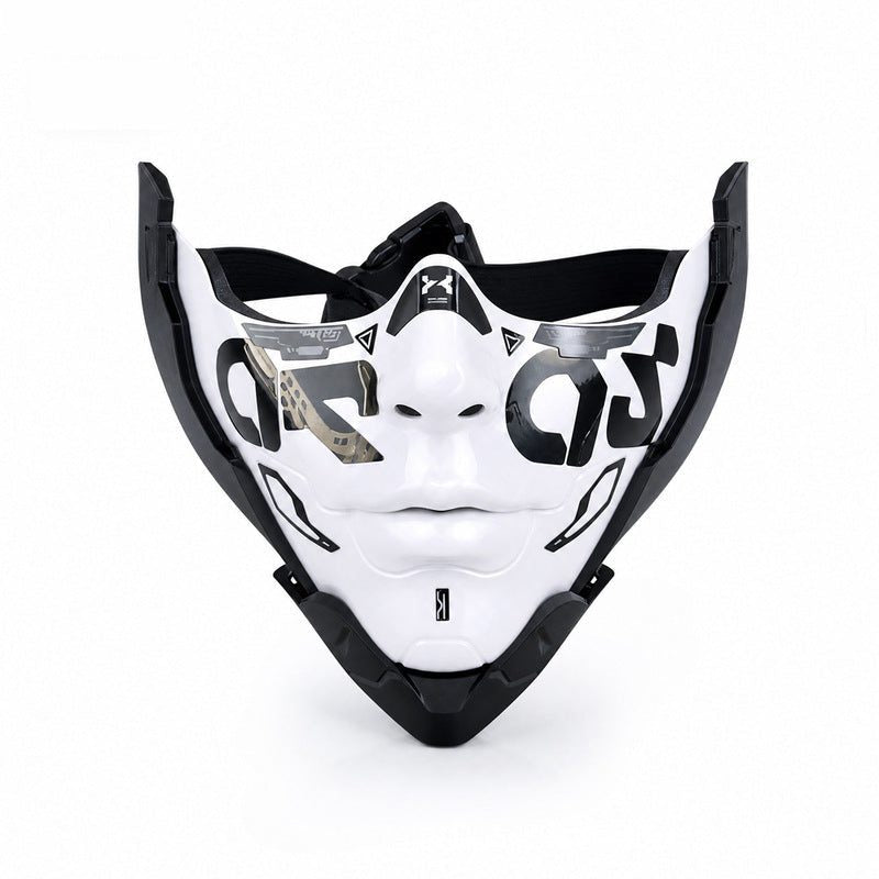Cyberpunk Mechanical Face Mask – Futuristic Robot Style Sci-Fi Decorative Mask, Steampunk Costume Prop