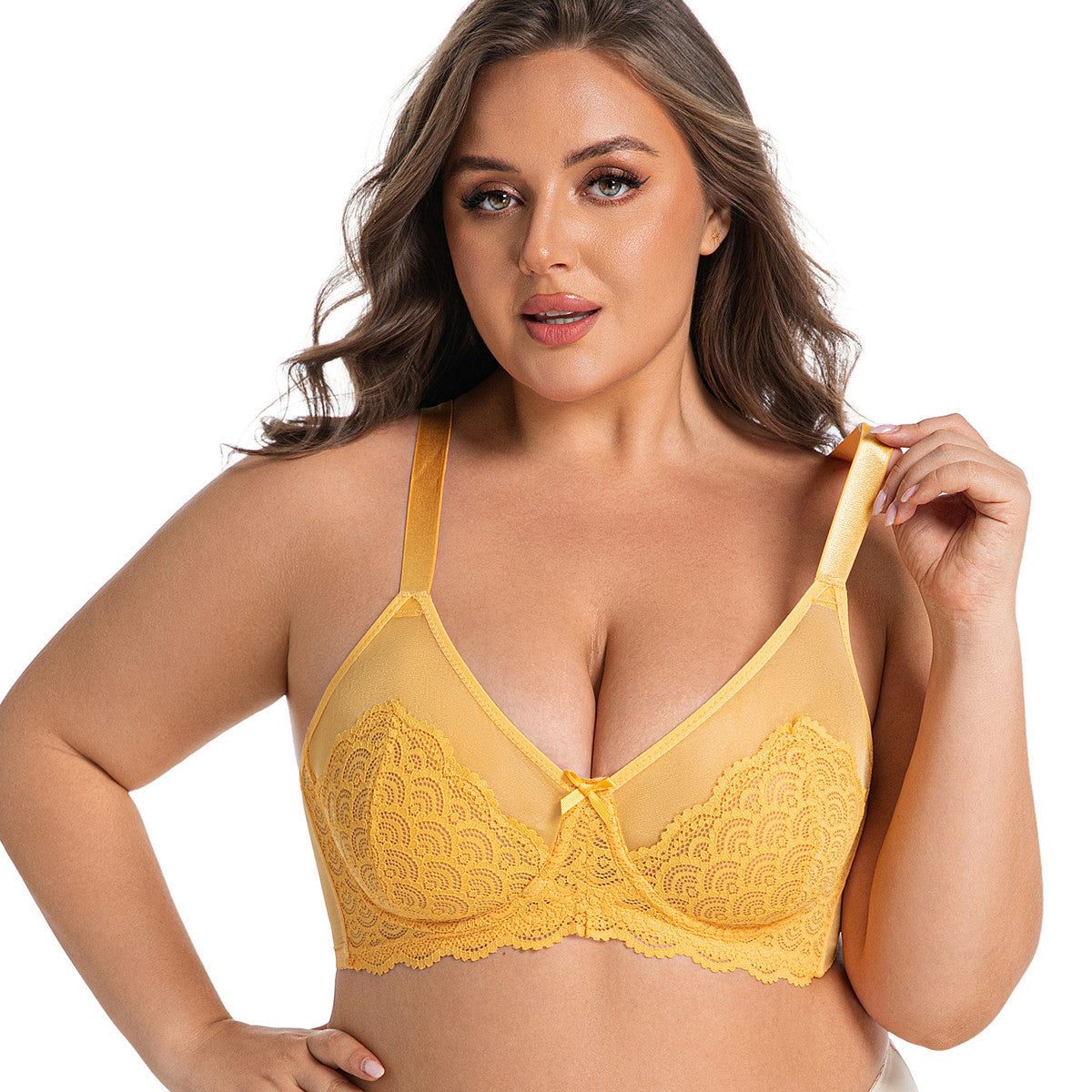 Floral lace mesh thin collection anti sagging underwear