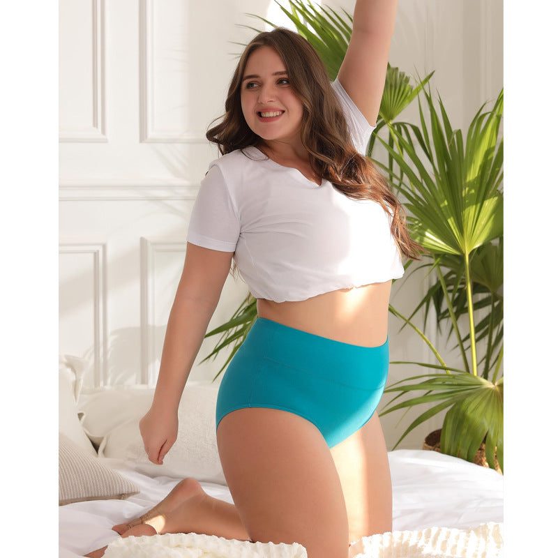 Cotton Underwear Women's Cotton Underwear High Waist Underwear Multi piece Set