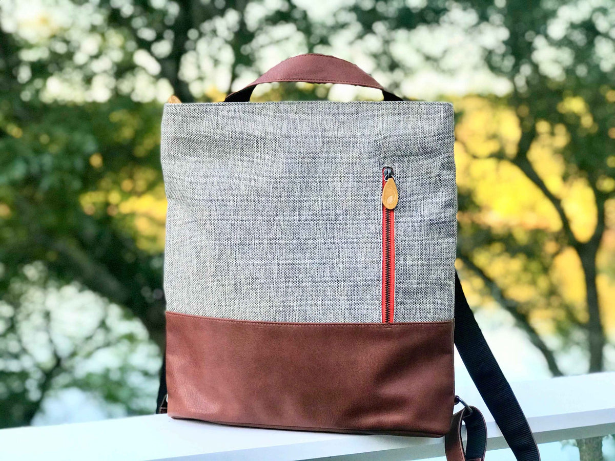 Rockaway Convertible Backpack Tote (3 Colors).