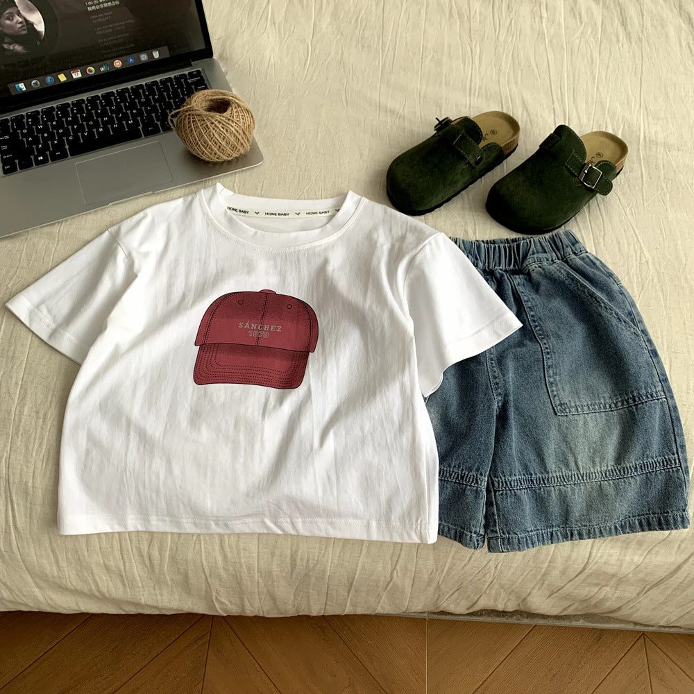 Boys Casual Two-Piece Clothing Set.