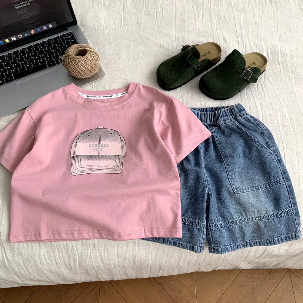 Boys Casual Two-Piece Clothing Set.