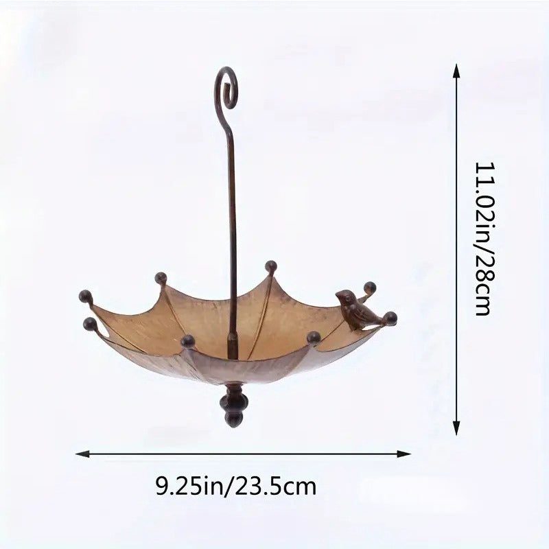 Umbrella Hanging Bird Feeder for Hummingbirds & Wild Birds.