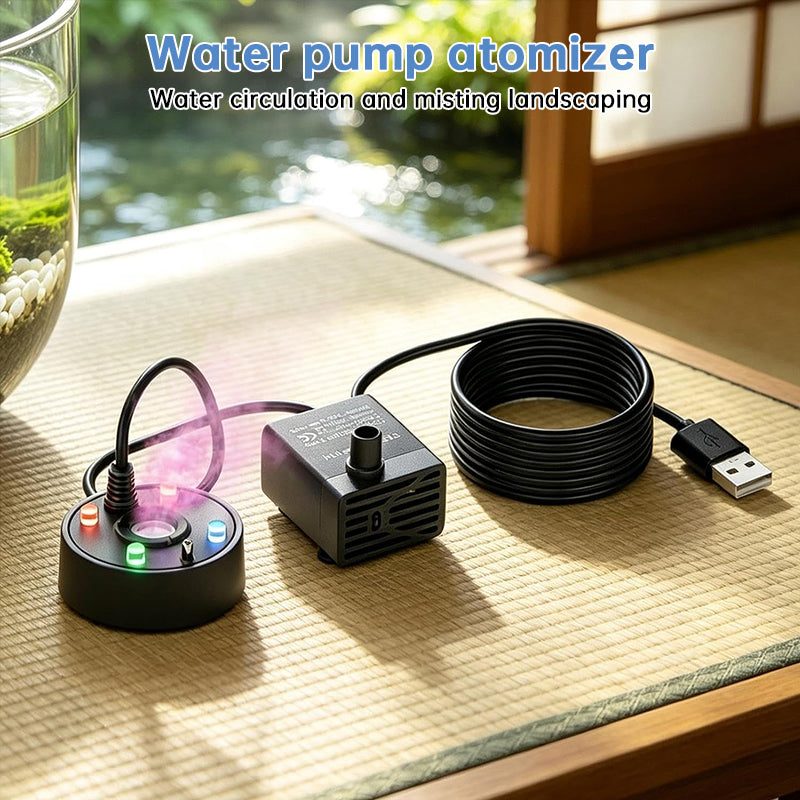 USB Ultrasonic Mist Maker Fogger for Pond & Fountain.