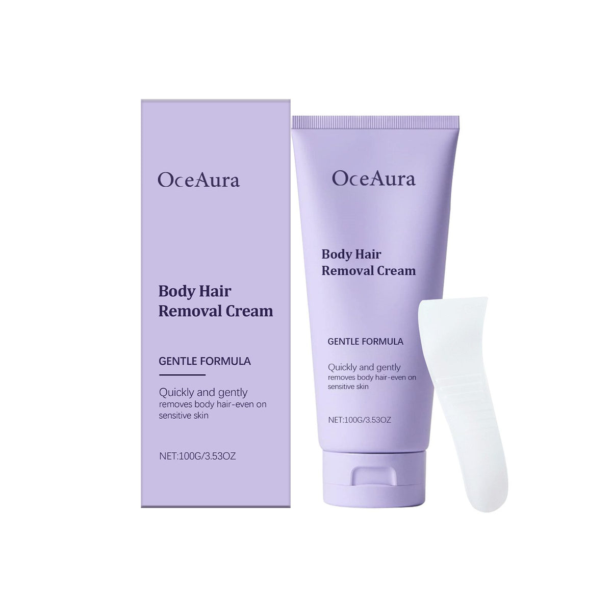 OceAura Gentle Body Hair Removal Cream.