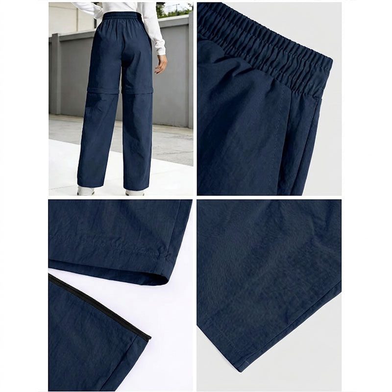Women's Convertible Hiking Pants - Waterproof Quick-Dry Cargo Trousers with Zip-Off Legs for Camping, Fishing & Travel