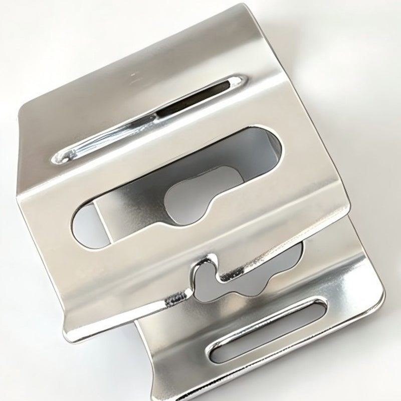 Stainless Steel Knife Sharpener with Mount Bracket, Fixed Kitchen Knife Honing Tool