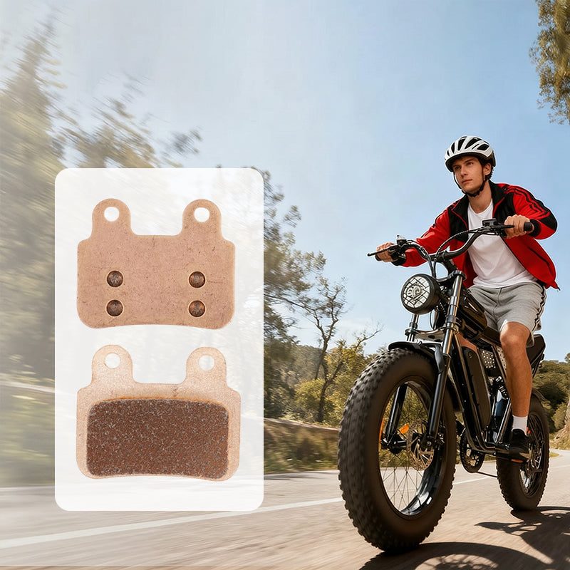 Pair A06F-1 Bicycle Brake Pads for XD-KLBS-DOT4 E-Bike Hydraulic Brakes, Durable Replacement Disc Brake Pads