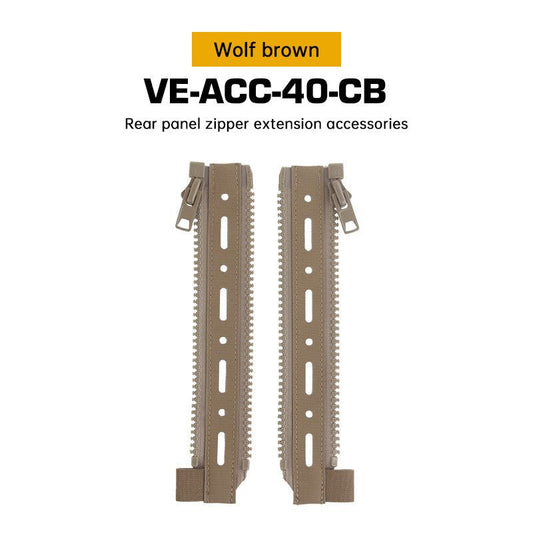 Ferro Style #10 Zipper MOLLE Panel – Tactical Rear Extension for FCPC Plate Carrier